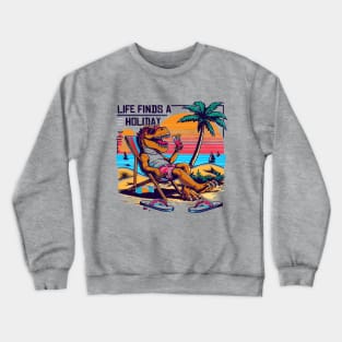 Life Finds a Holiday Crewneck Sweatshirt